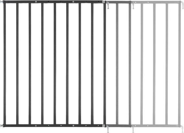BADABULLE Türschutzgitter Safe & Protect XL extra breit Schwarz für Türen und Treppen - Bild 1