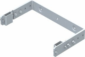 ZARGES Wandhalterung verstellbar 250-350 mm verzinkt silber - Bild 1