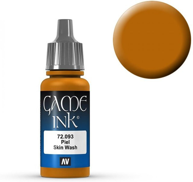 Vallejo Skin Wash Ink, Braun, Zubehör, 17 ml - Bild 1
