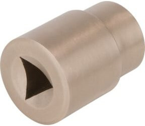 KS Tools BRONZEplus 3-kant-Steckschlüsseleinsatz 1/2" 16 mm in Silber aus Aluminium-Bronze - Bild 1