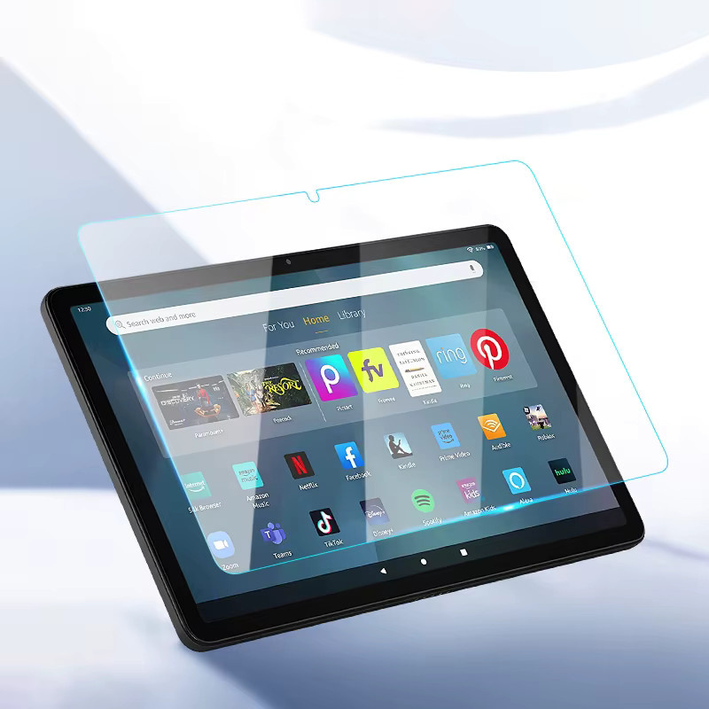 KINGMISON Displayschutzfolie aus gehärtetem Glas für Fire Max 11 Tablet 2023, transparent - Bild 4