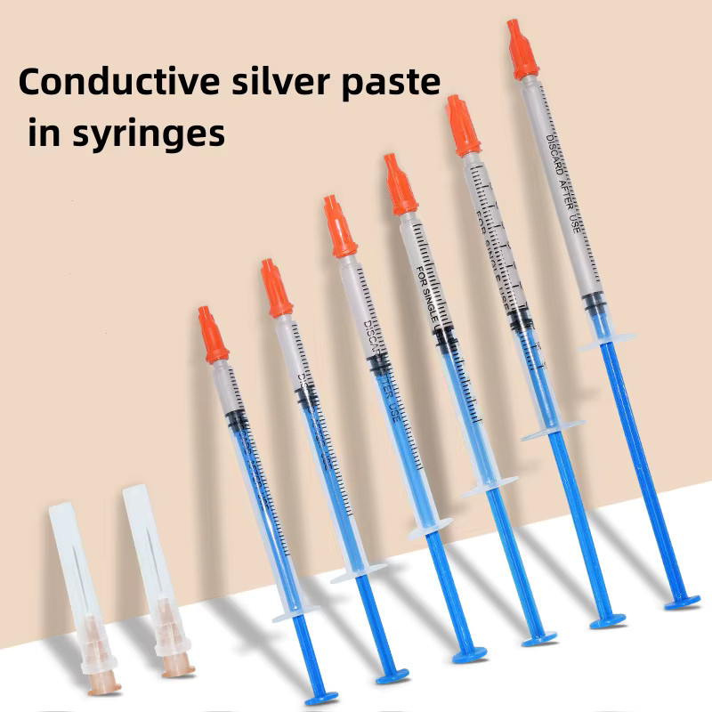 BIAONU Silber leitfähiger Klebstoff zur Reparatur von Leiterplatten und Platinen, 0,4 ml - Bild 1