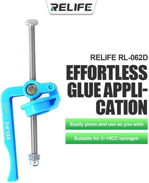 Relife RL-062D Kolophonium Flussmittel für Lötarbeiten in Blau, 5cc bis 10cc - Bild 1