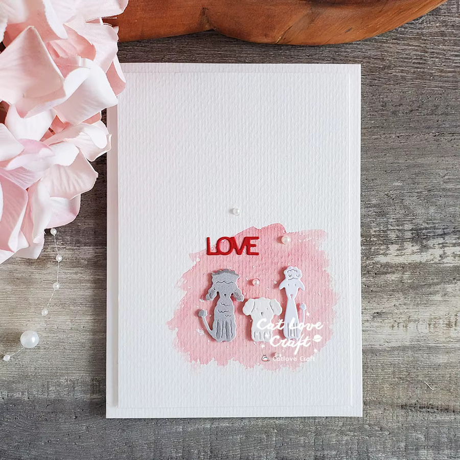 Catlove Metall-Schablonenmesser für Scrapbooking und DIY-Bastelarbeiten - Bild 2