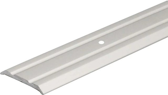 Arcansas Übergangsprofil aus Aluminium in Silber, B/H/L: 38 mm x 2 mm x 900 mm - Bild 1