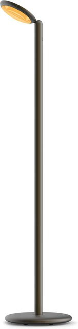 Tobias Grau Parrot Floor LED-Akkuleuchte in Schwarz und Messing, dimmbar und verstellbar - Bild 1
