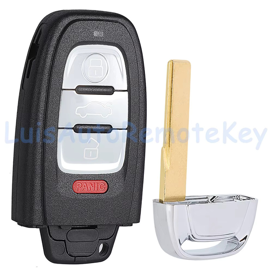 DIYKEY Smart-Remote-Schlüsselanhänger als Ersatz für Audi A4 A5 Q5 in Schwarz - Bild 2
