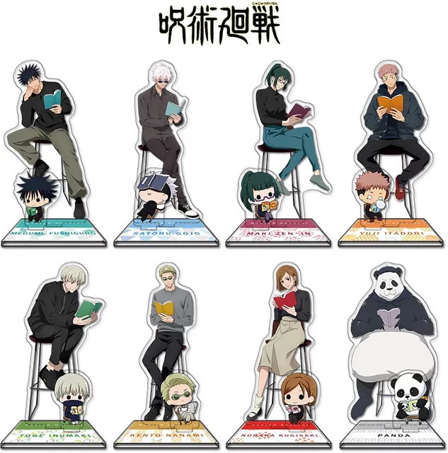 Bandai Jujutsu Kaisen Gojo Satoru Acryl Stand Figur aus Manga Anime Dekorationsfigur aus Acryl Höhe: 16,0 cm - Bild 1