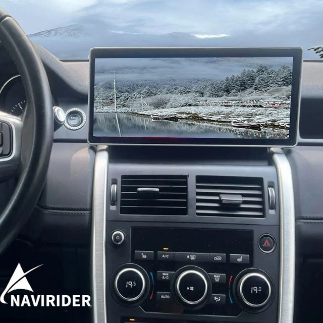 Jetalon Android 14 Autoradio mit 2K Bildschirm und GPS Navigation für Land Rover Discovery Sport L550 2015-2019 in Schwarz - Bild 1