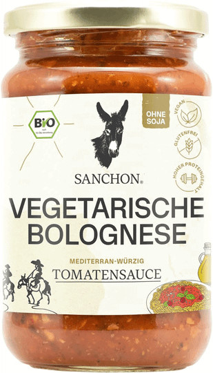 Sanchon Bio-Tomatensauce Vegetarische Bolognese 330 g - Bild 1