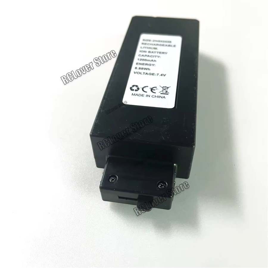 RC ERA C190 Hubschrauber Batterie H145 Original Ersatzteil Li-Ion Pack, 7,4 V, 1200 mAh, Schwarz - Bild 2