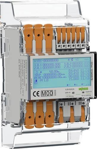 WAGO 879-3020 Digitaler Drehstromzähler 65 A MID-konform in Weiß - Bild 1