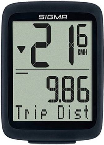 Sigma BC 8.0 WL ATS Fahrradcomputer Schwarz mit Bluetooth und Radsensor - Bild 1