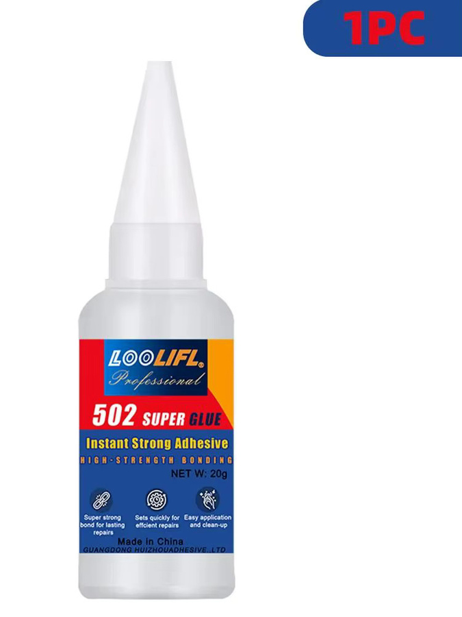 LOOLIFL 502 Superkleber Mehrzweck-Präzisionskleber transparent, 20 g - Bild 7