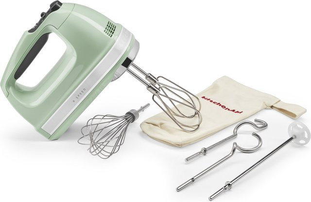 KitchenAid Handrührgerät 5KHM9212EPT mit Digitalanzeige in Pistaziegrün aus Edelstahl und Kunststoff - Bild 1
