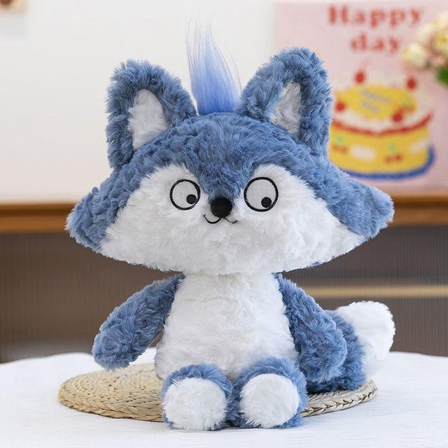 Fuchs-Stofftier, Plüsch Niedliche Puppe, 35cm - Bild 1