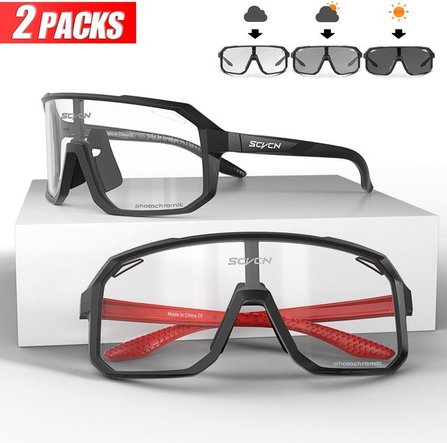 Super Six Sportsonnenbrille, Unisex, Vollrand, tr90, multicolour, black - Bild 1