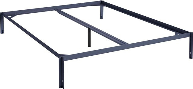 HAY Connect Bed in Blau aus pulverbeschichtetem Metall im Industrial Design - Bild 1