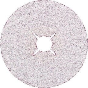 VSM Fiberscheibe XF 733 CER mit Keramik-Körnung 80, Durchmesser: 125 mm, Farbe: Weiß - Bild 1