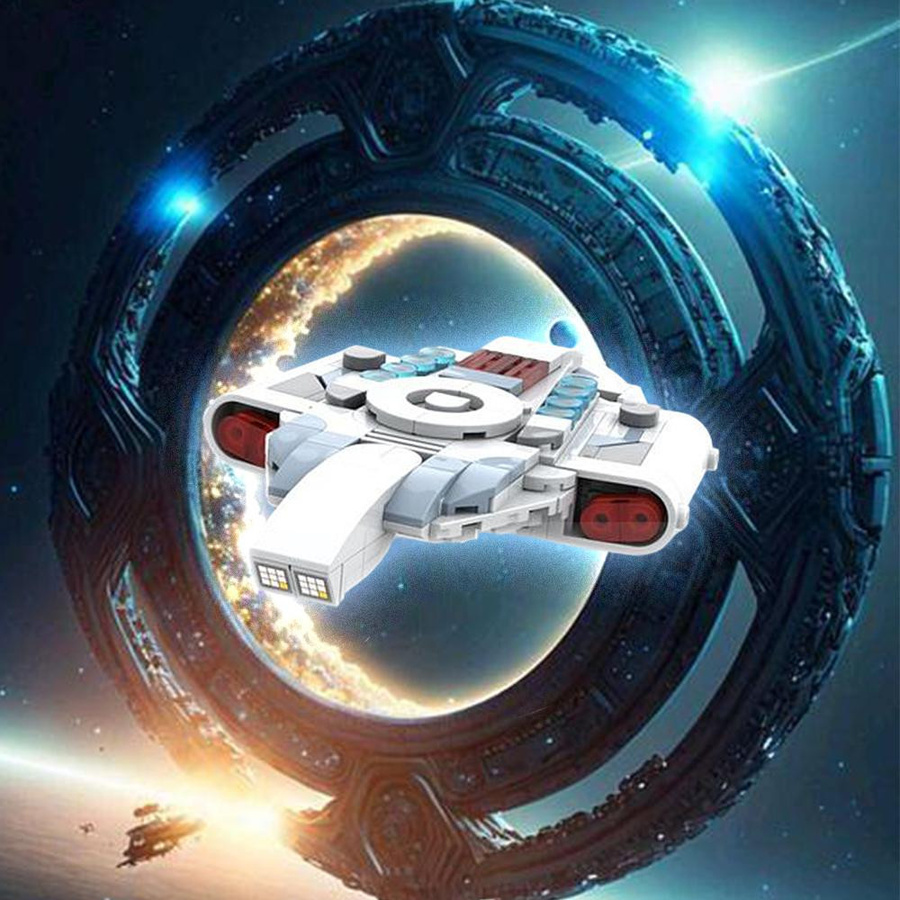 Gobricks Deep Space Nine USS Defiant Bausteine Set - Bild 2