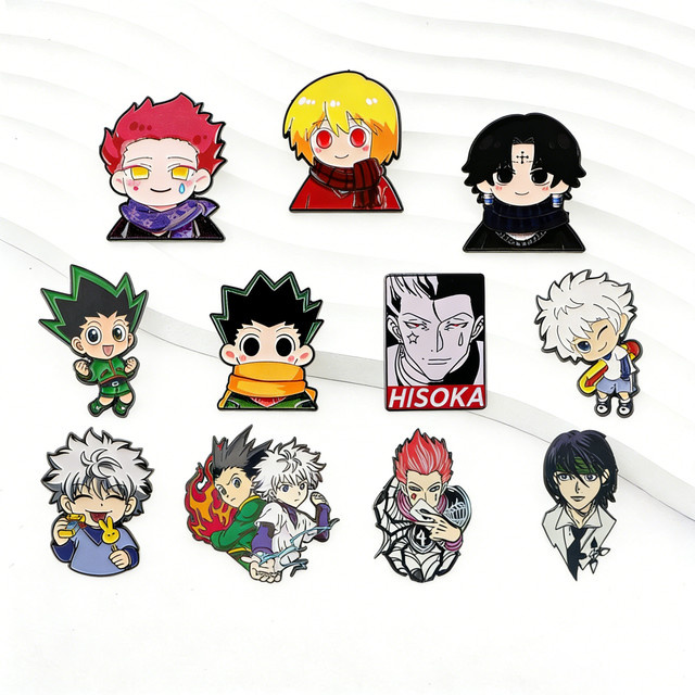 Crunchyroll Cartoon Killer Emaille-Pins, Abzeichen, Metal, Multicolour - Bild 1