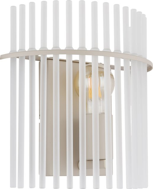 Wandleuchte GORLEY von GLOBO Lighting in Beige aus Metall und Glas mit E27 Fassung - Bild 1