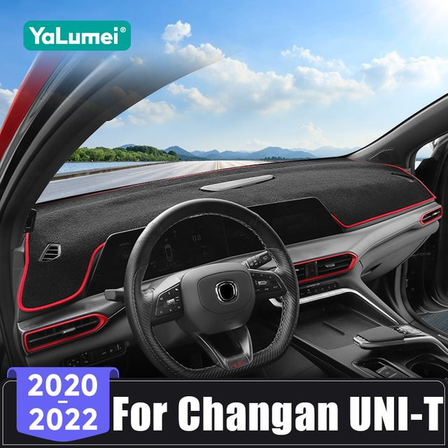 YaLumei Anti-UV Armaturenbrett Abdeckung für Changan UNI-T (2020-2022) in Schwarz - Bild 1