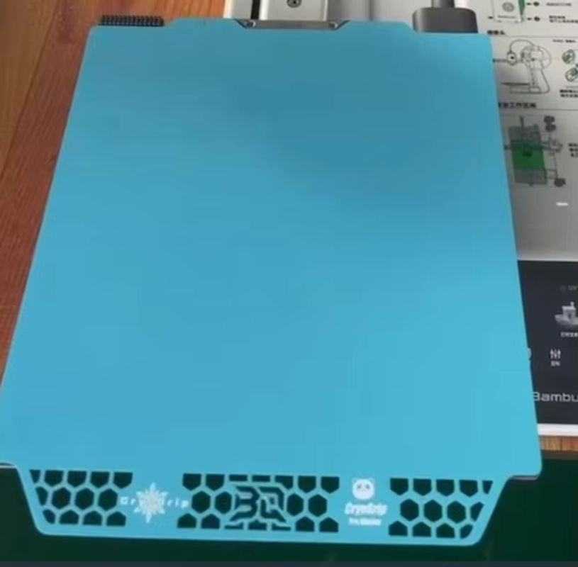BIQU Panda Bauplatte CryoGrip No Clog Zero Heat aus Federstahl, doppelseitig strukturiert, für BambuLab A1, P1P, P1S und X1 3D-Drucker - Bild 5