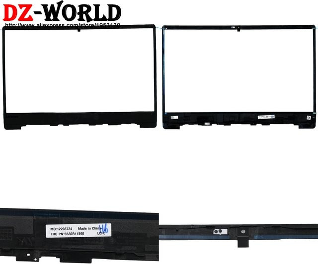 Lenovo LCD Lünette Abdeckung Bildschirm Front Rahmen Shell Fall für Ideapad 330S 14 14IKB 14AST in Schwarz - Bild 1