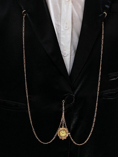 Taschenuhr Vintage, Handaufzug, Gold, Rund, Unisex - Bild 1