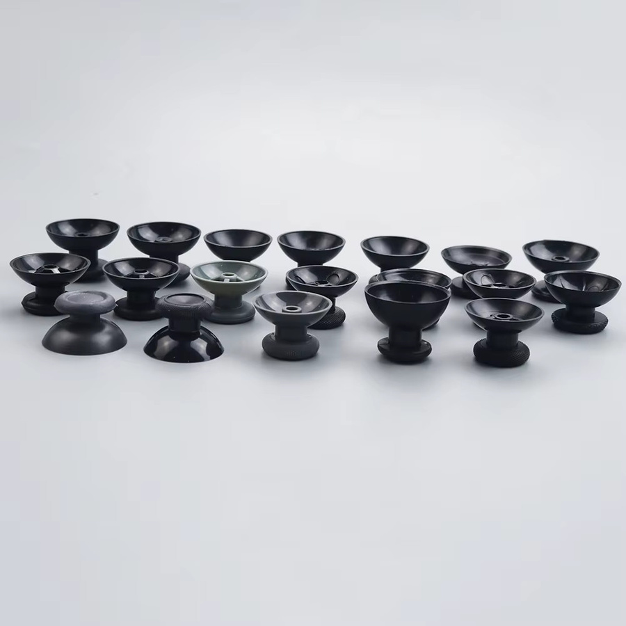 10 Stück Analog Joystick Stick Grip Caps in Schwarz für PS5, PS4, PS3, Xbox Series S/X, Xbox One, Xbox 360, Nintendo Switch, Wii und Wii U von ChengHaoRan - Bild 3