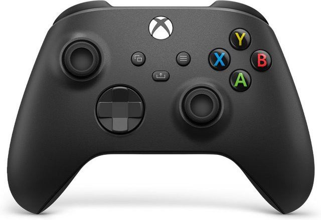 Microsoft Xbox Wireless Controller Carbon Schwarz für Xbox Series X|S, Xbox One, PC und Mobile mit Bluetooth und 3,5 mm Klinkenanschluss - Bild 1