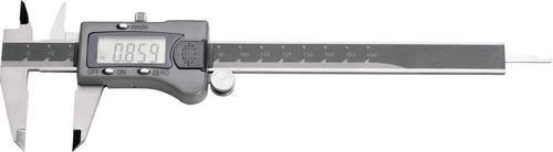 Digitaler Taschenmessschieber Horex aus Edelstahl in Silber, Messbereich 150 mm, Genauigkeit 0,01/0,0005 mm/inch, Schnabellänge 40 mm - Bild 1