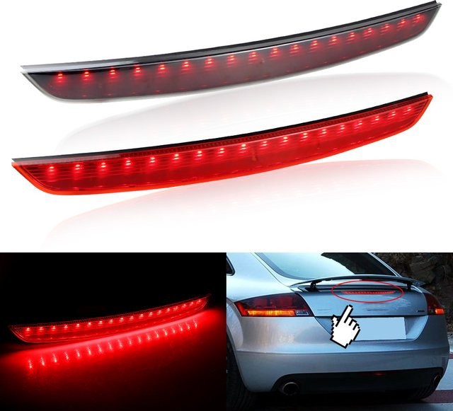 SAARMAT LED 3. Bremsleuchte für Audi TT 8J MK2 (2006–2014), rote Rückleuchte mit Canbus 12V - Bild 1