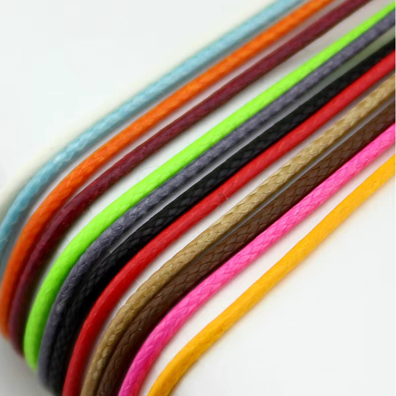 scoiry Gewachste Schnur, gemischte Farben, 10 Meter, Unisex - Bild 2