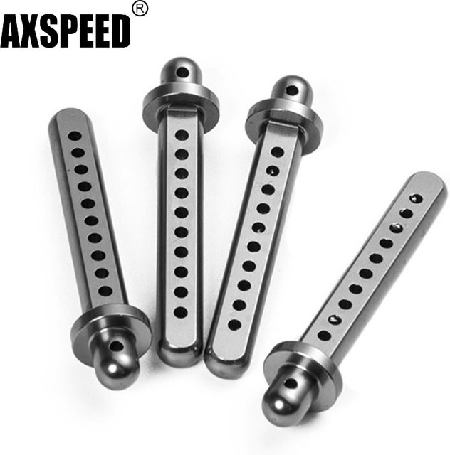 AXSPEED Karosserie Shell Säulenpfostenhalterung, 4-teiliges Set, Aluminiumlegierung - Bild 1