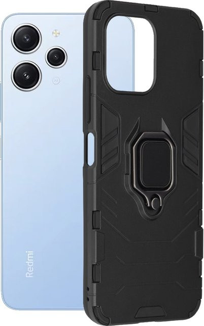 Techsuit Shield Schutzhülle für Xiaomi Redmi 12 5G in Schwarz - Bild 1