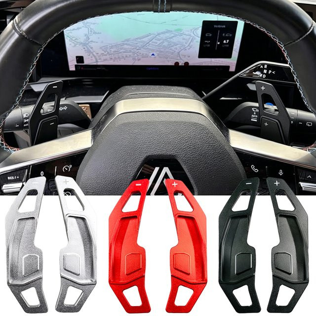 Schaltwippen-Verlängerung DSG-Aufkleber für Renault Austral, Espace, Megane E-Tech und Rafale (Modelljahre 2023-2025) - Bild 1