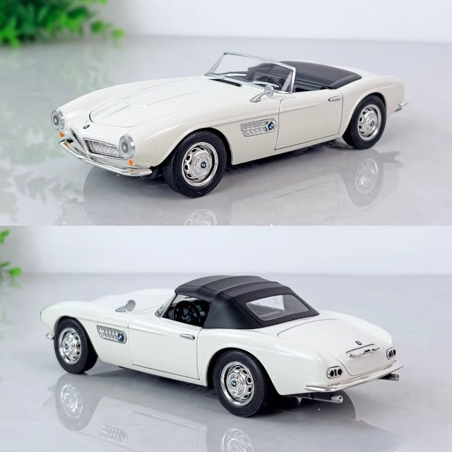 Mini Auto, Klassisches Auto, Spielzeugmodell, Metall, 1:24, mit Sound und Licht - Bild 1