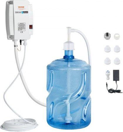 VEVOR Pumpsystem für Flaschenwasserspender, automatischer elektrischer Wasserspender mit Einzeleinlass für Kaffee- und Teemaschinen, Farbe: Weiß - Bild 1