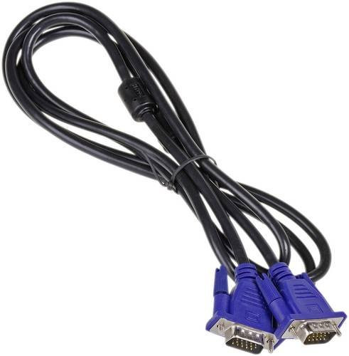 Akyga VGA-Anschlusskabel Schwarz 5m AK-AV-14 - Bild 1