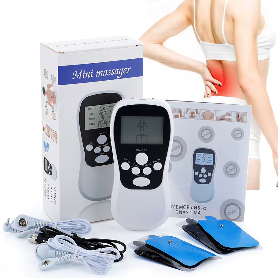 ShaxyMsc Mini-Elektromassagegerät, 8 Modi, 15 Stärken, TENS-Gerät - Bild 4
