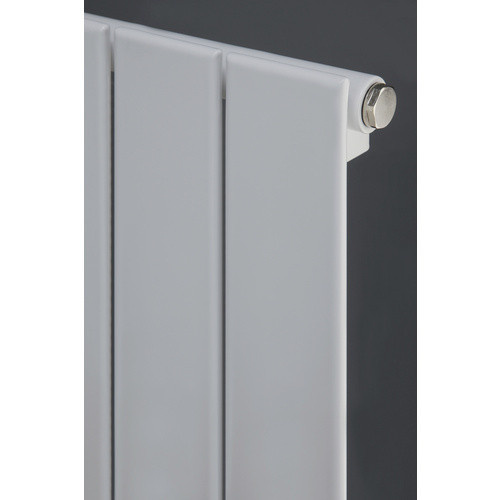 Ximax P1 Designheizkörper aus Stahl, Weiß, Mittenanschluss, B: 44,5 cm, H: 180,0 cm, T: 6,5 cm - Bild 3