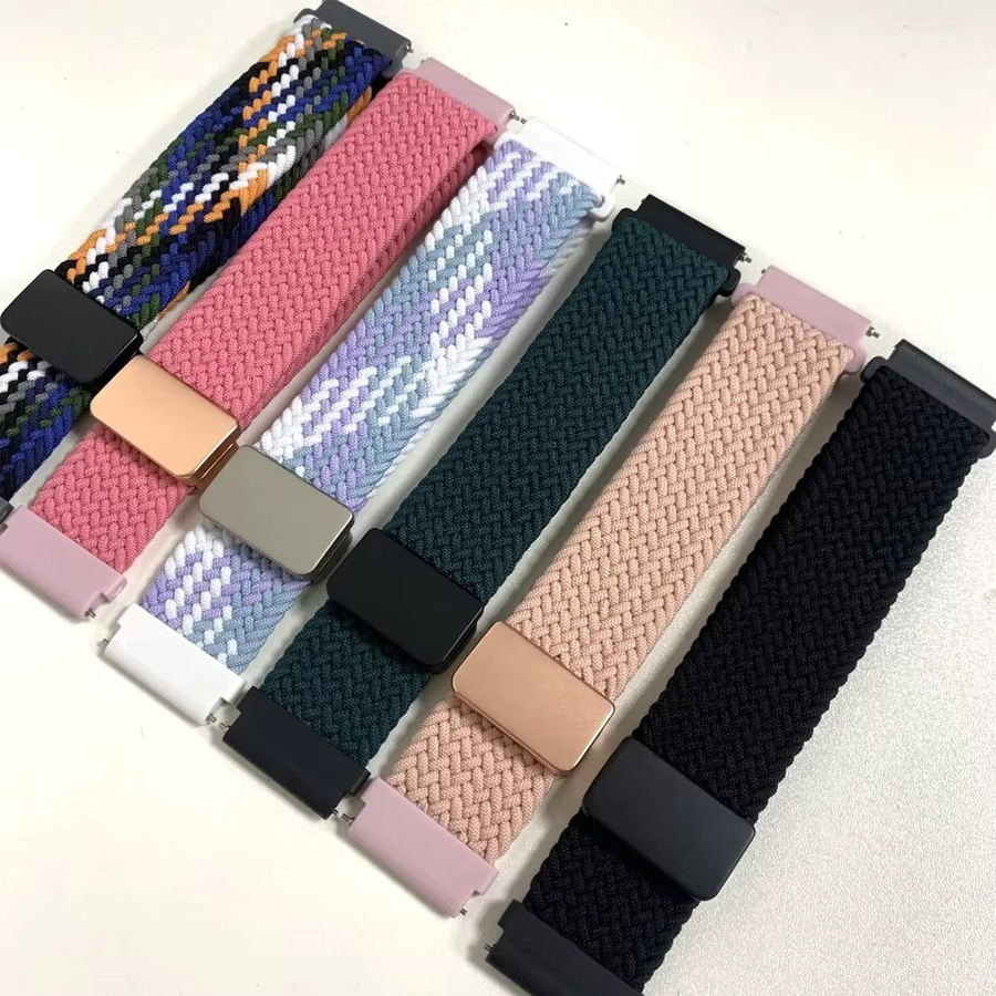 Huawei Uhrenarmband Nylon, Schwarz, Unisex - Bild 3