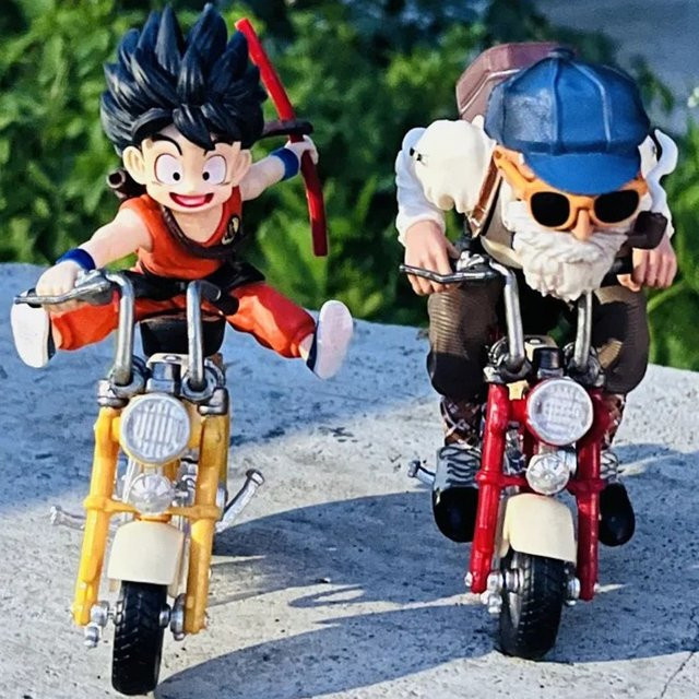 Bandai Dragonball Motorrad-Serie Anime-Charaktere Figur, Einzelfigur - Bild 1