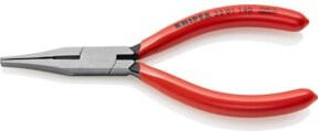 Knipex Flachzange mit Schneide in Rot, 140 mm - Bild 1