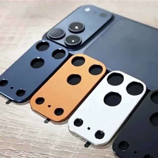 Aluminium Objektivschutzring für Apple iPhone 17 Pro Max, iPhone 17 Pro und iPhone 17 Air in Gold - Bild 1