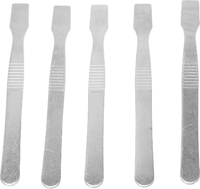 5er Set VIBRATITE Metall Spudger aus Edelstahl in Silber für die Elektronik- und Telefonreparatur - Bild 1