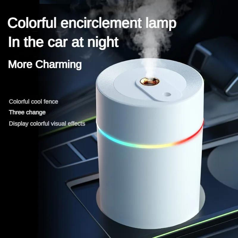 Starry Zenithcar Auto-Diffusor Binchi Keji Travel USB-Luftbefeuchter mit Sternenhimmel-Projektion und Atmosphärenlicht in Weiß - Bild 3
