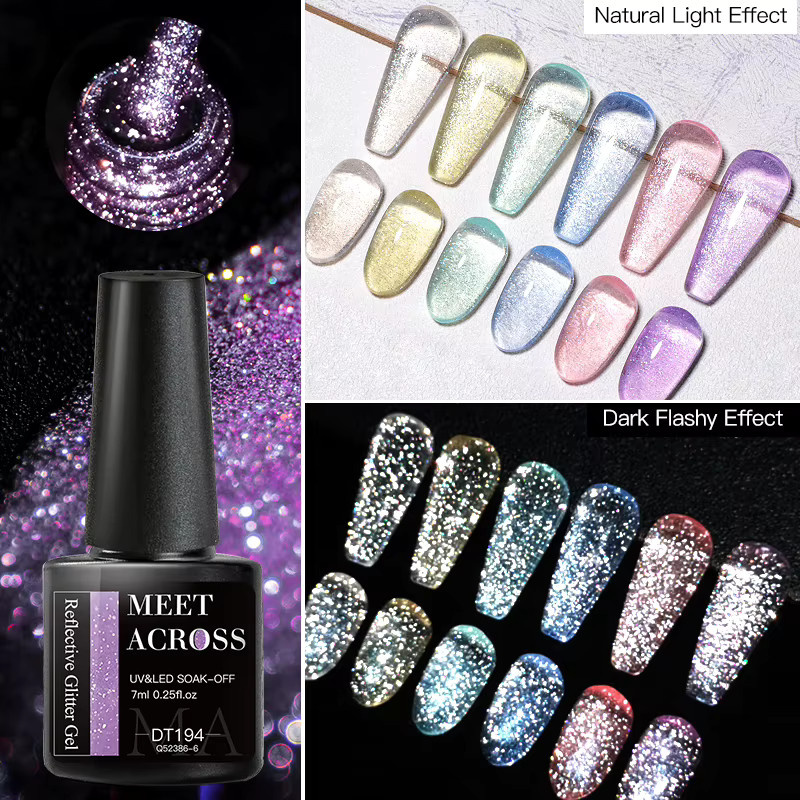 Meet Across Nagellack, Gel, dunkel, schimmernd - Bild 4